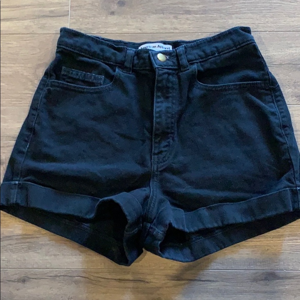 American Apparel High Waisted shorts